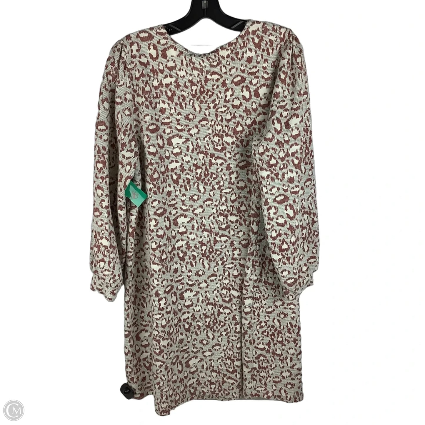 Dress Casual Short By Dolan Left Coast In Animal Print, Size: Xl