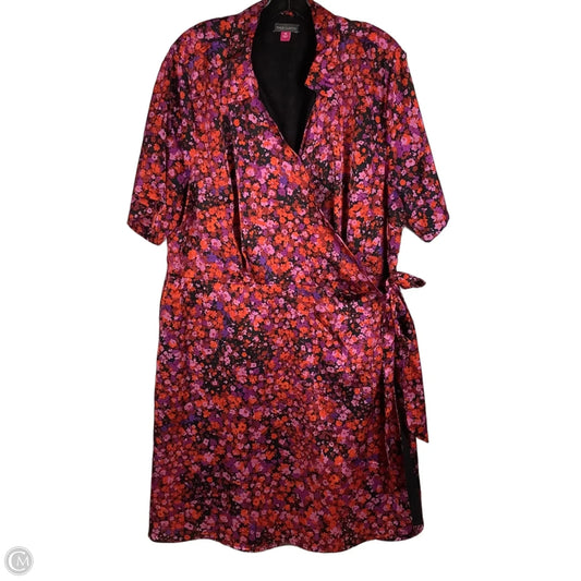 Dress Casual Short By Vince Camuto In Floral Print, Size: 3x