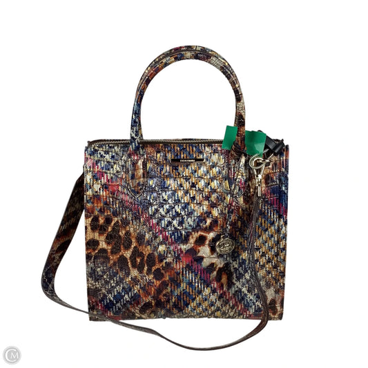 Handbag Designer By Brahmin, Size: Large