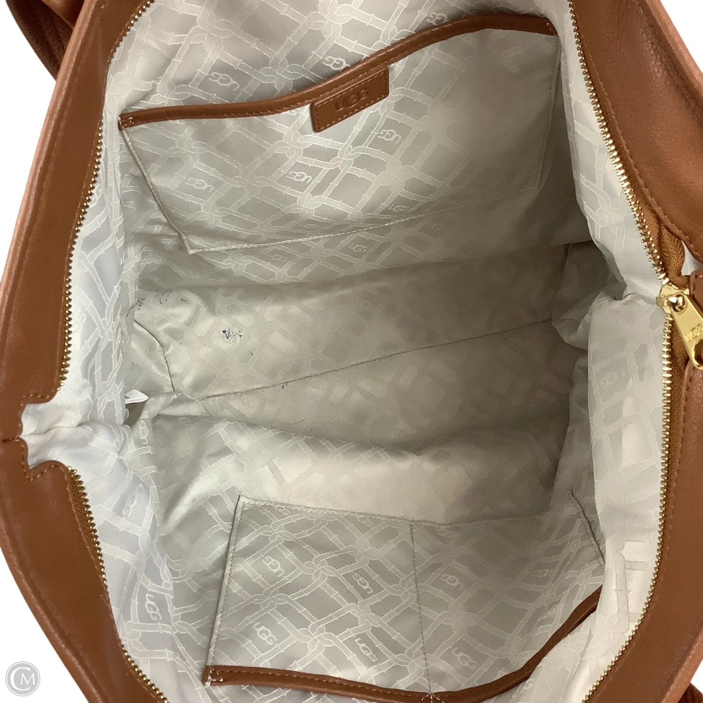 Handbag Designer By Ugg, Size: Large