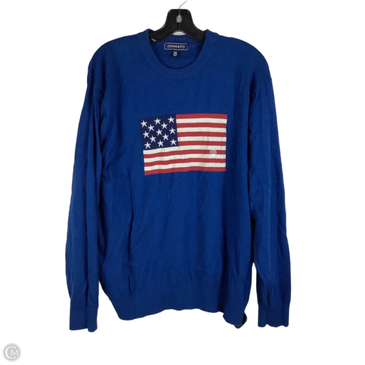 Sweater By Crown And Ivy In Blue, Size: Xxl