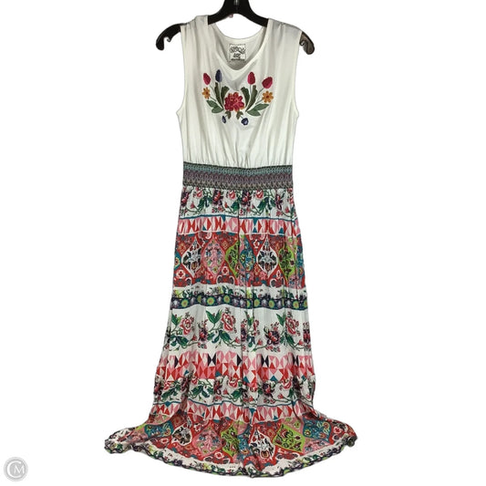 Dress Casual Maxi By Cmc In Floral Print, Size: M