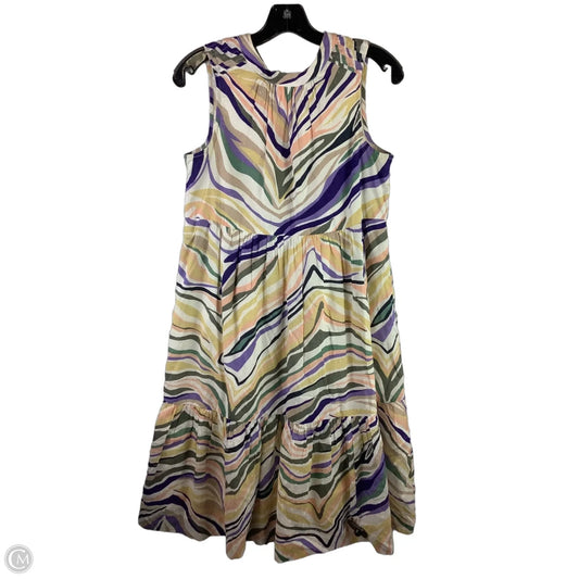 Dress Casual Midi By Anthropologie In Multi-colored, Size: 0
