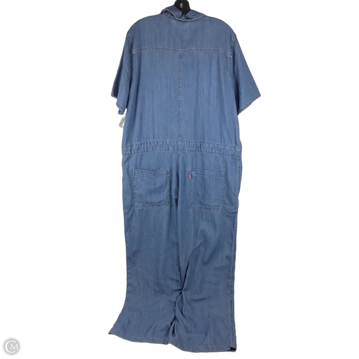 Jumpsuit By Levis In Blue Denim, Size: Xxl