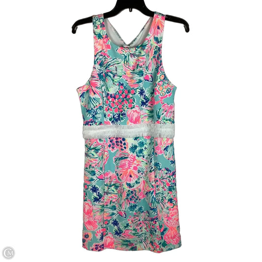 Dress Designer By Lilly Pulitzer In Aqua, Size: M