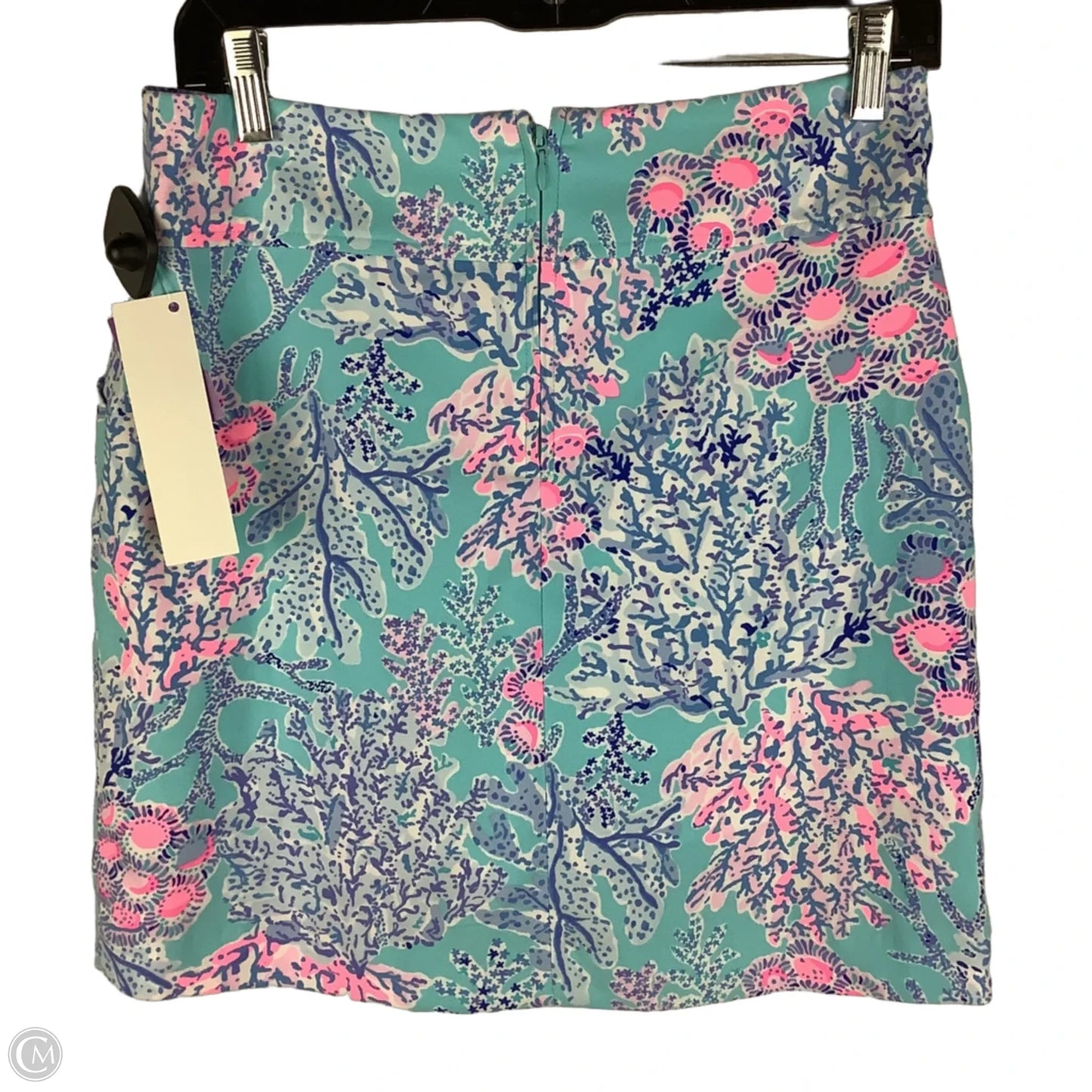 Skort Designer By Lilly Pulitzer In Blue & Pink, Size: 2