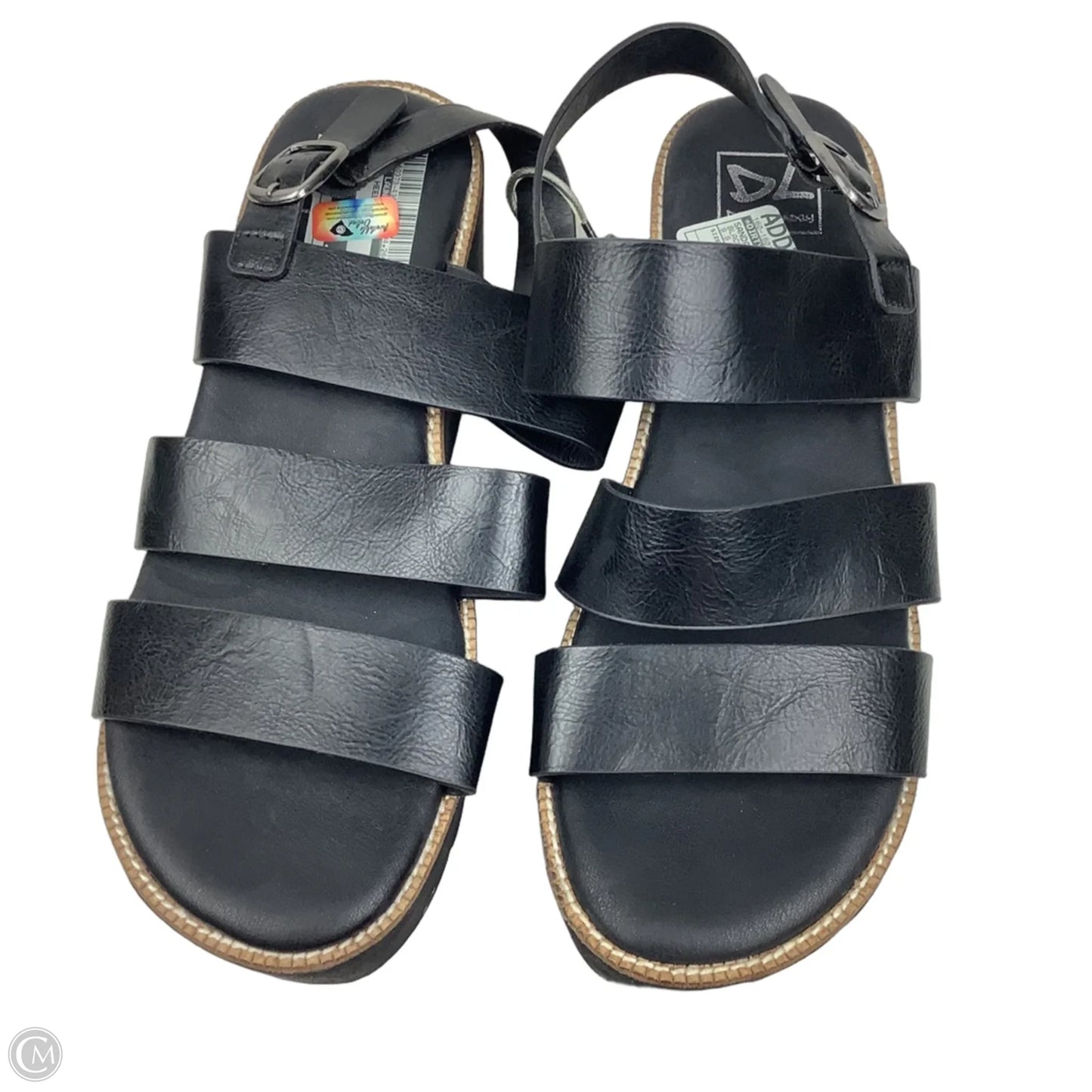 Sandals Heels Wedge By Dirty Laundry In Black, Size: 9.5