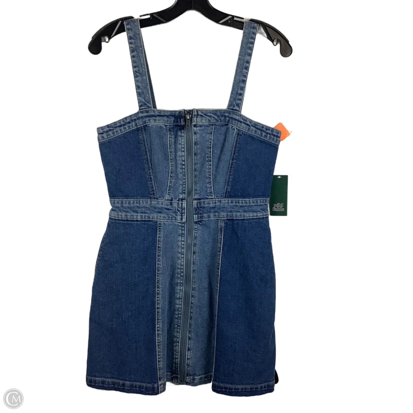 Dress Casual Short By Wild Fable In Blue Denim, Size: S