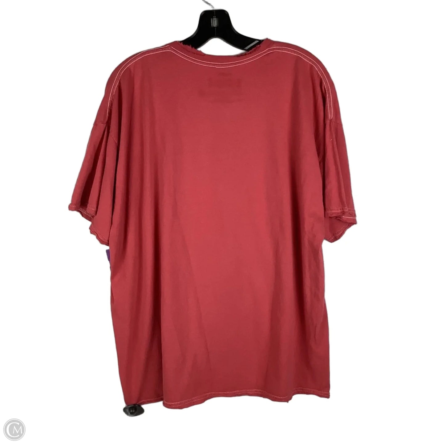 Top Short Sleeve By Clothes Mentor In Red, Size: Osfm