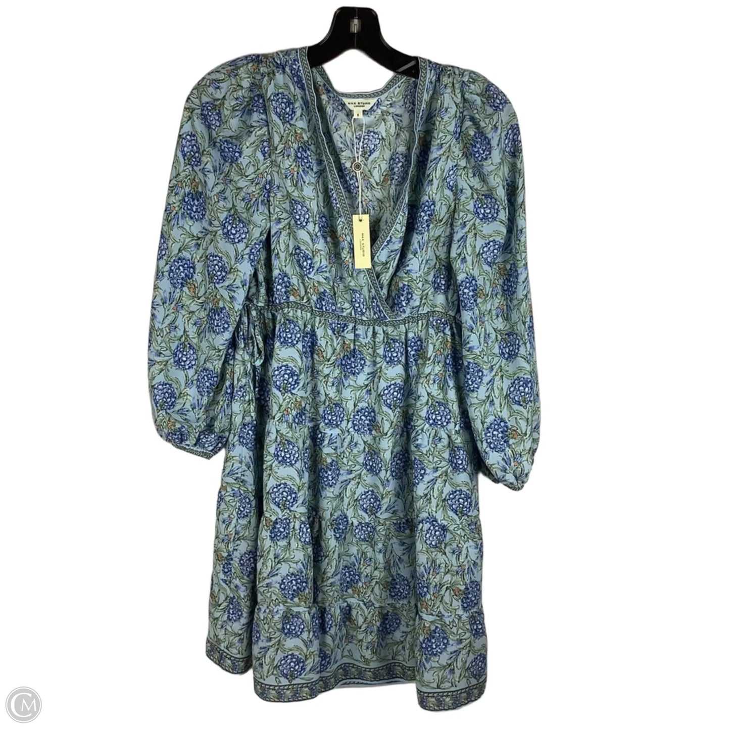 Dress Casual Short By Max Studio In Blue, Size: S