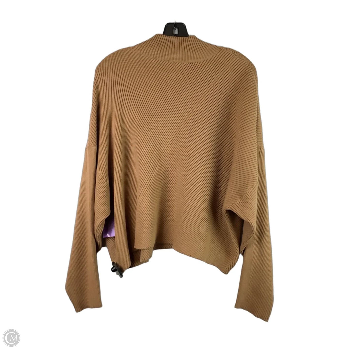 Sweater By Maeve In Tan, Size: Xl