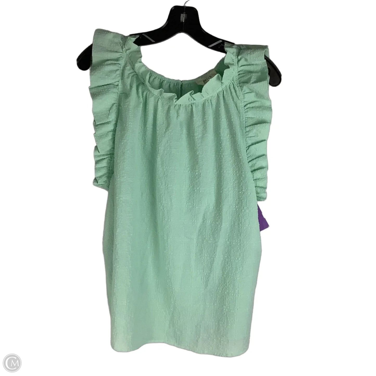 Top Sleeveless By Blu Pepper In Aqua, Size: Estimated L