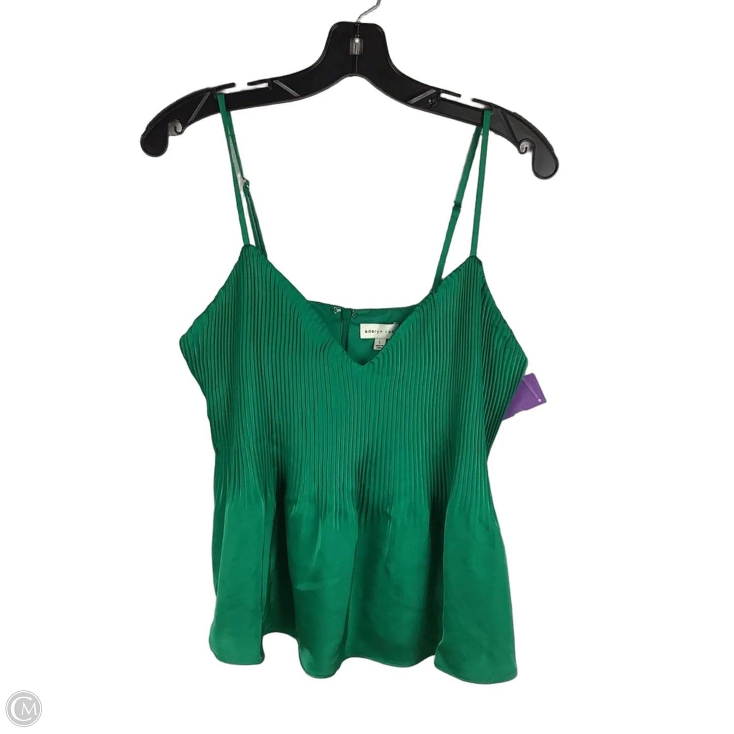 Top Sleeveless By Adelyn Rae In Green, Size: L