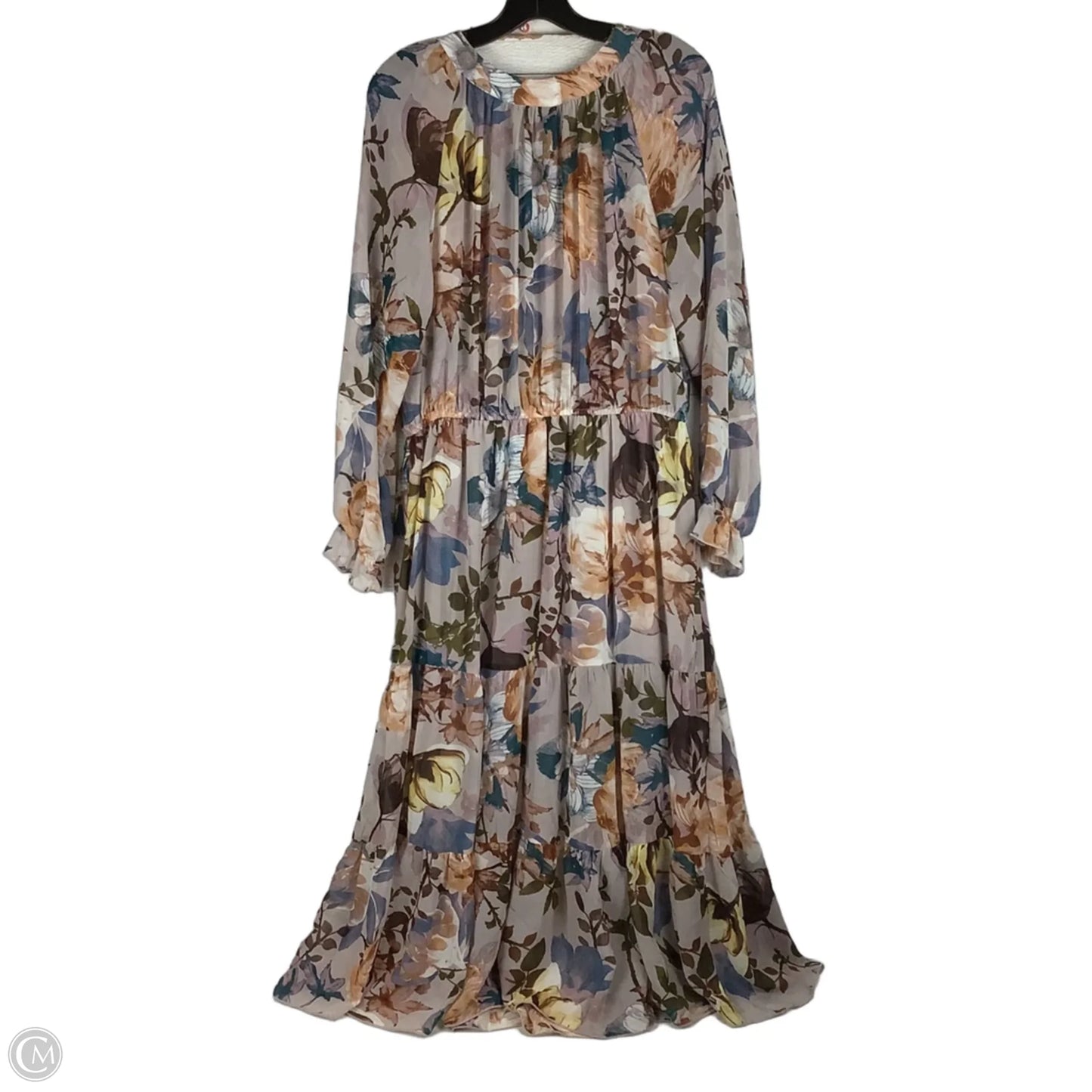 Dress Casual Midi By Kate And Lily In Floral Print, Size: 14