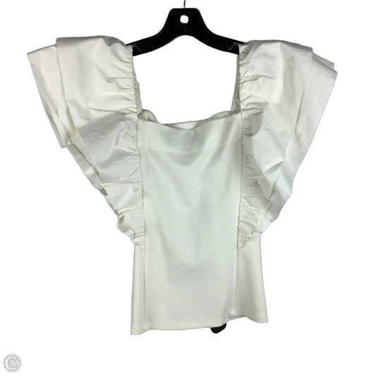 Top Short Sleeve By Sunday In Brooklyn In White, Size: M