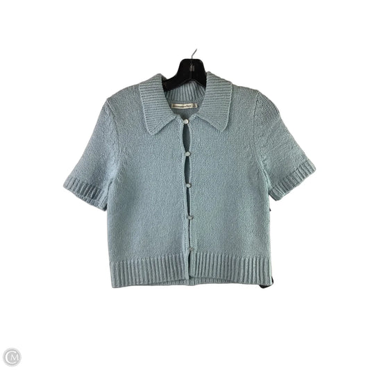 Sweater Cardigan By Abercrombie And Fitch In Blue, Size: S