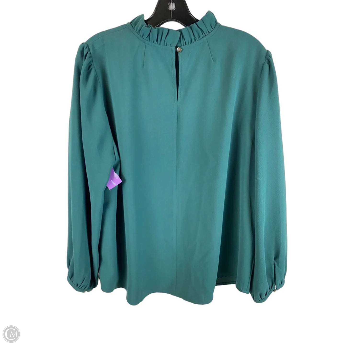 Top Long Sleeve By J. Crew In Green, Size: Xl
