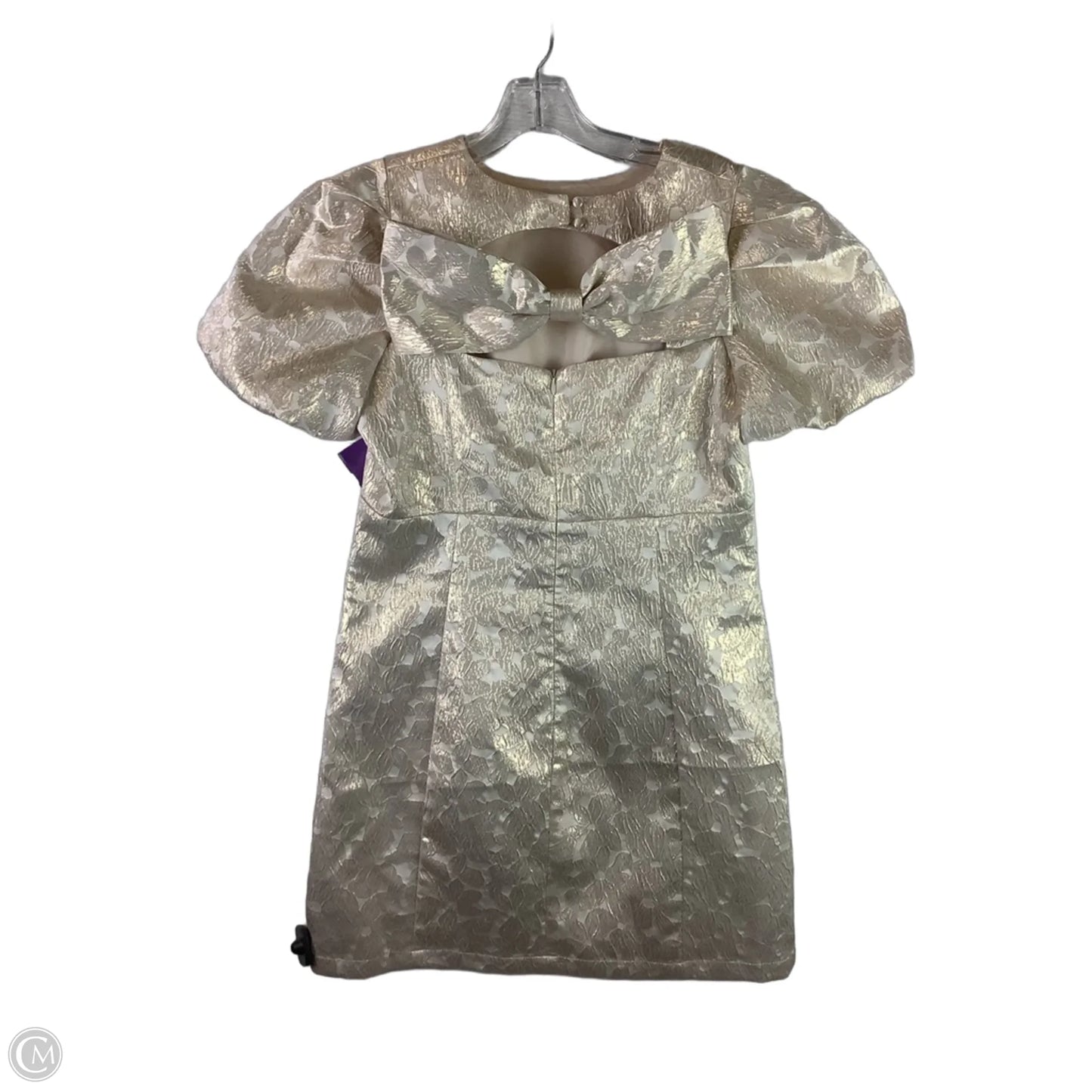 Dress Party Short By Tcec In Gold, Size: L