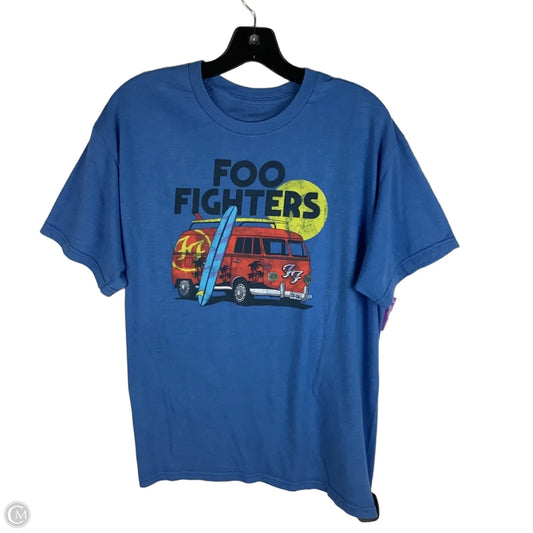Top Short Sleeve By Clothes Mentor In Blue, Size: Xl