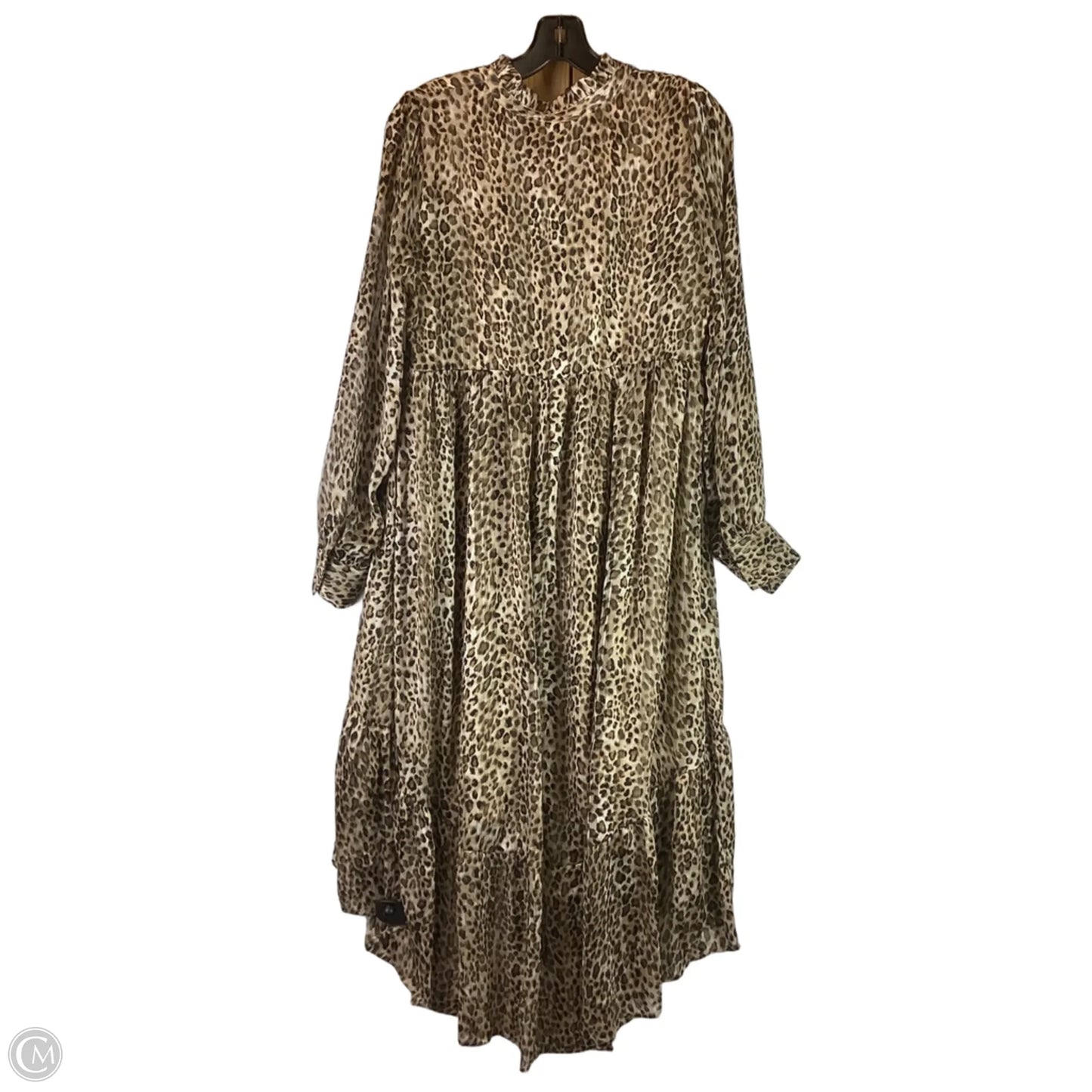 Dress Casual Maxi By Karlie In Animal Print, Size: S