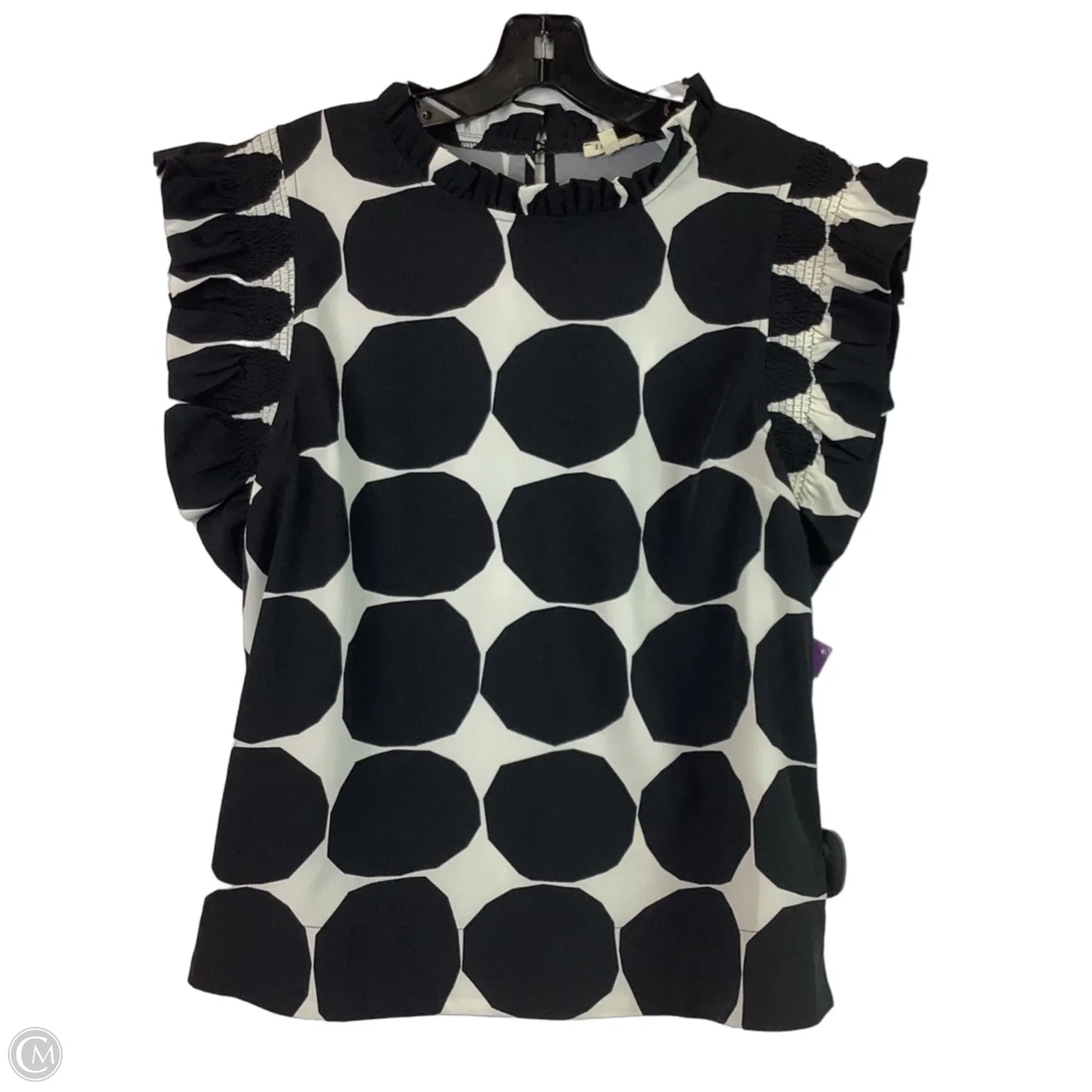 Top Sleeveless By Jodifl In Black, Size: M