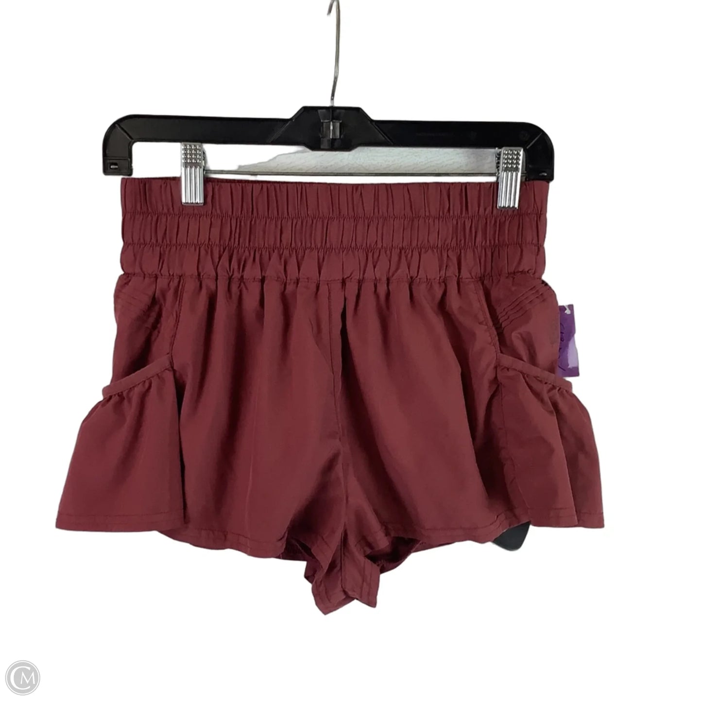 Athletic Shorts By Free People In Red, Size: S