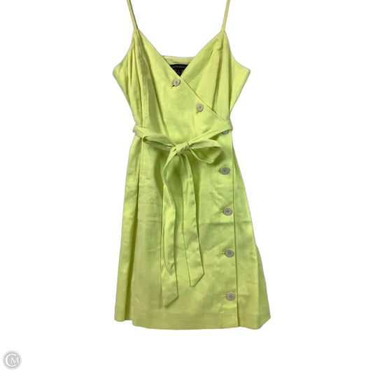 Dress Casual Short By Banana Republic In Green, Size: 6