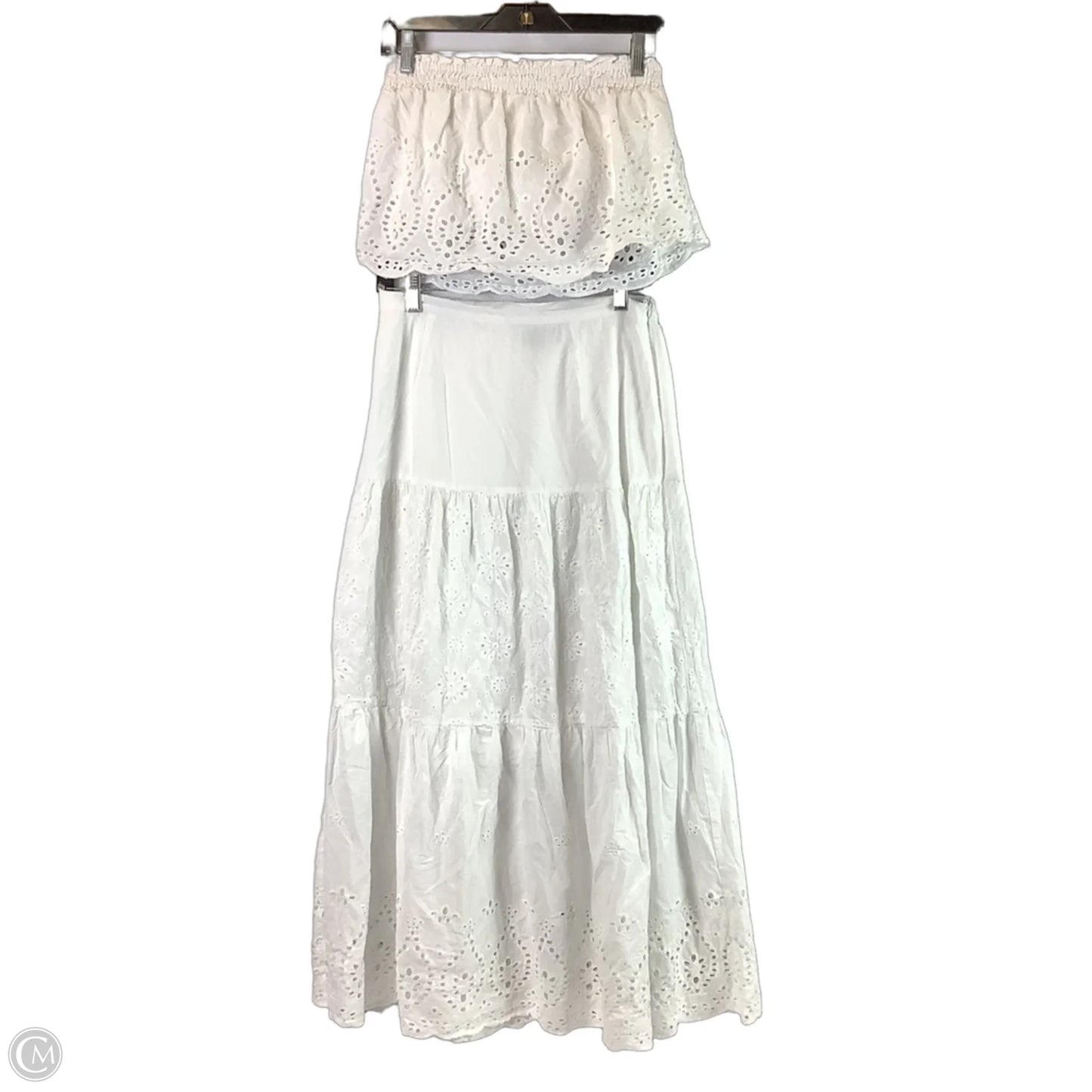 Skirt Set 2pc By Vici In White, Size: M