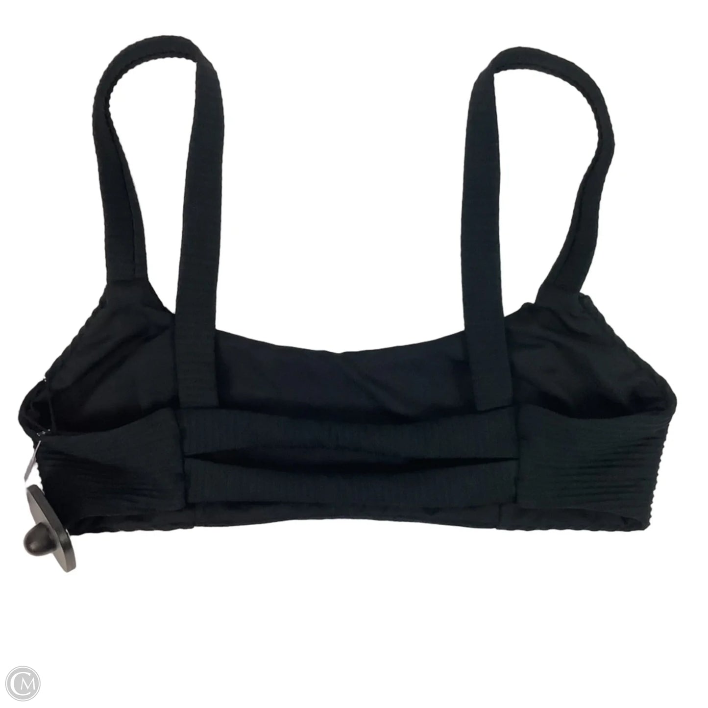 Swimsuit Top By Cmc In Black, Size: M