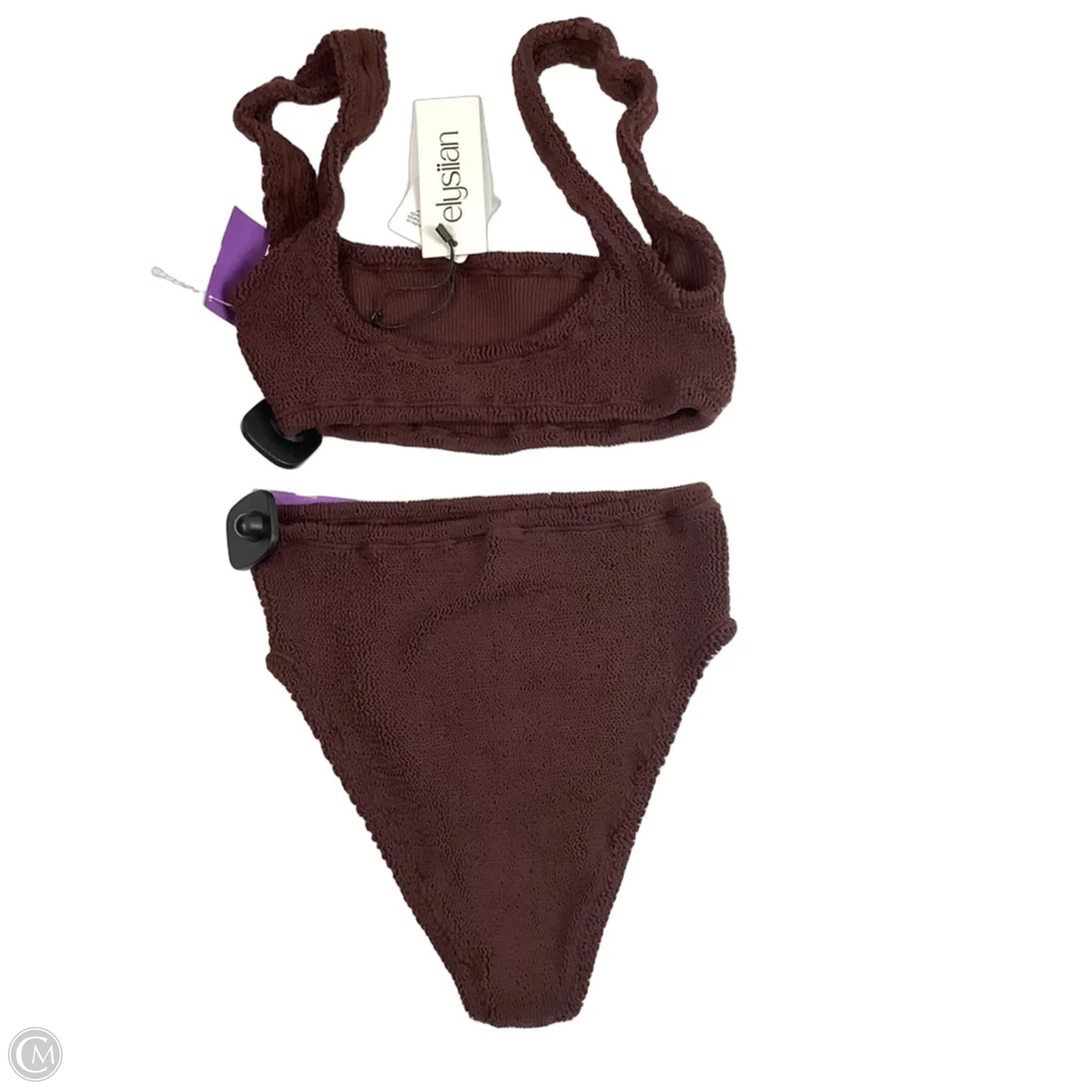 Swimsuit 2pc By Cmc In Maroon, Size: Osfm