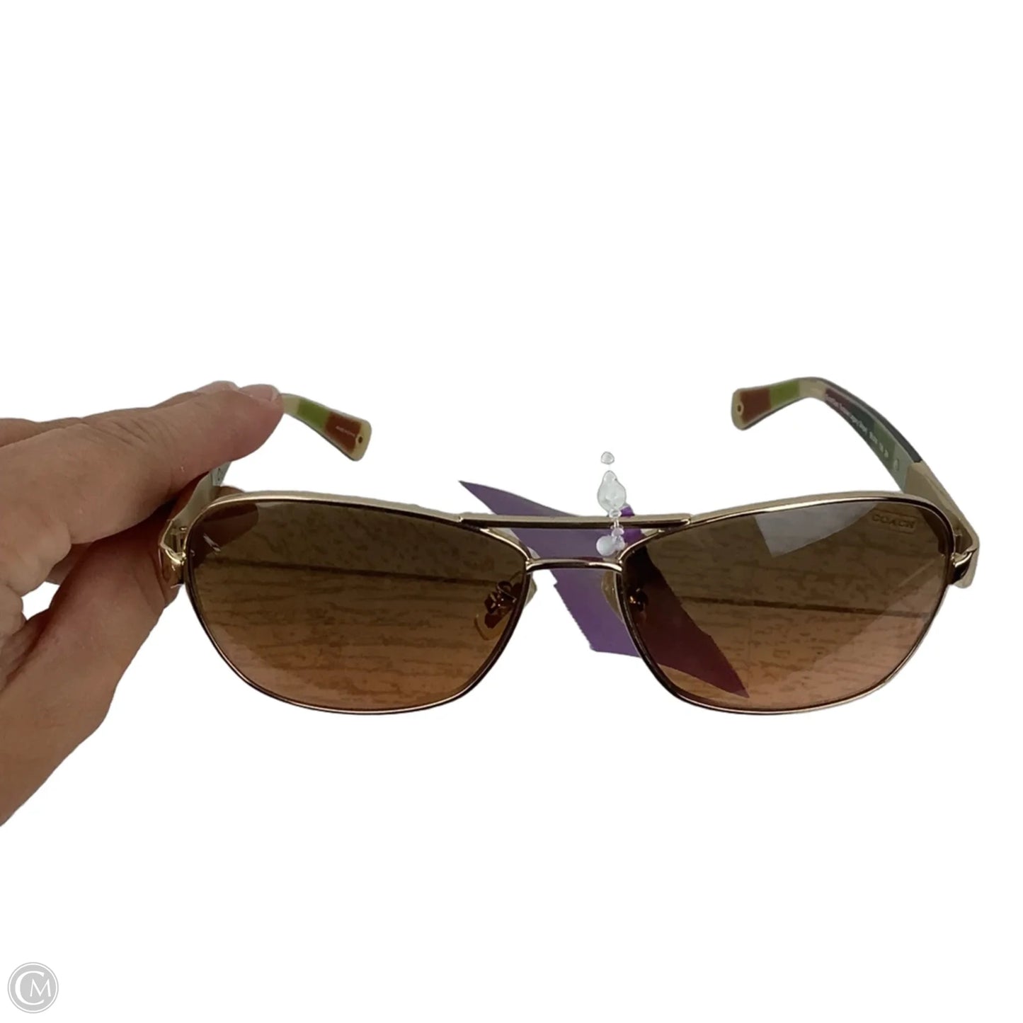 Sunglasses Designer By Coach, Size: