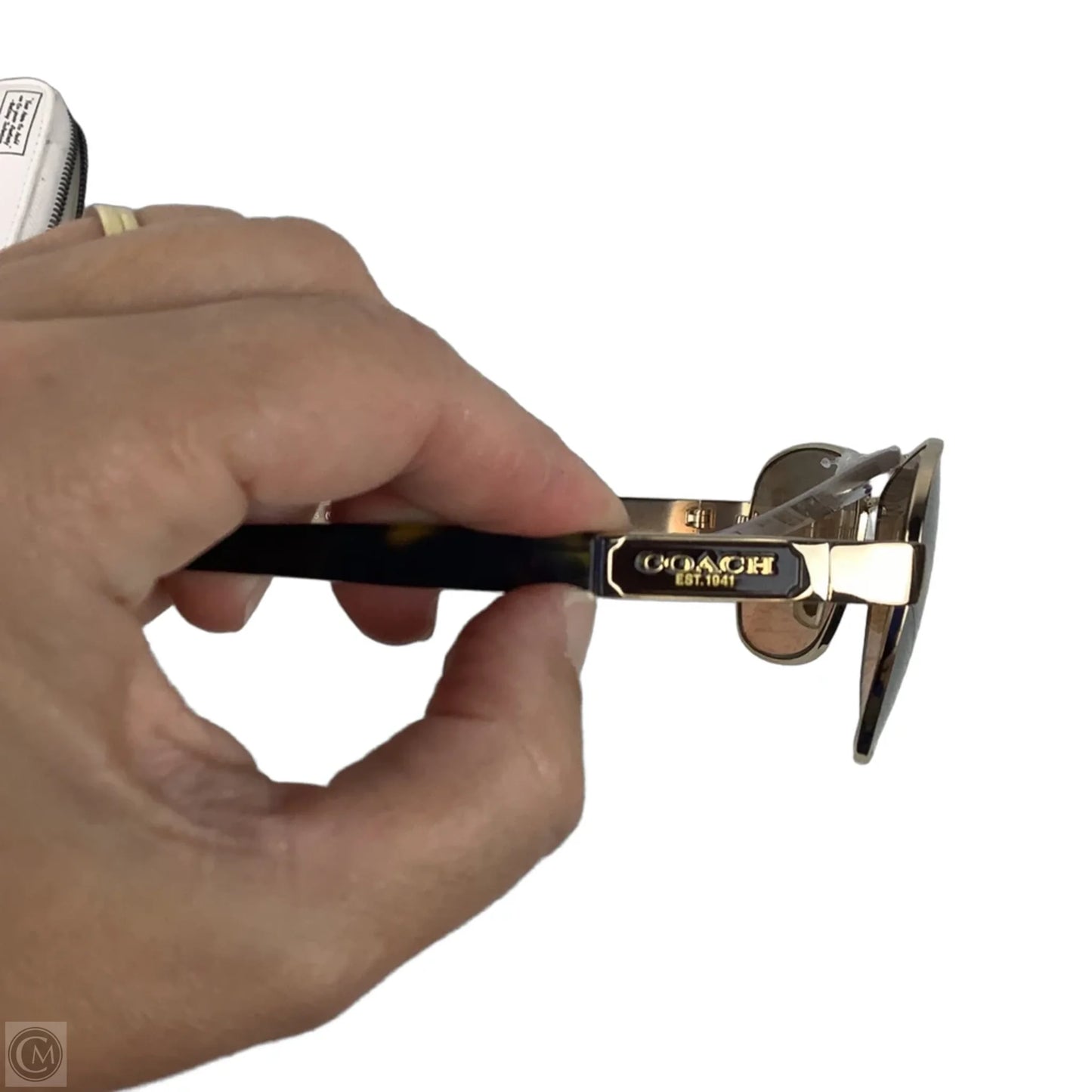 Sunglasses Designer By Coach, Size:
