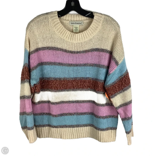 Sweater By Cmc In Multi-colored, Size: M