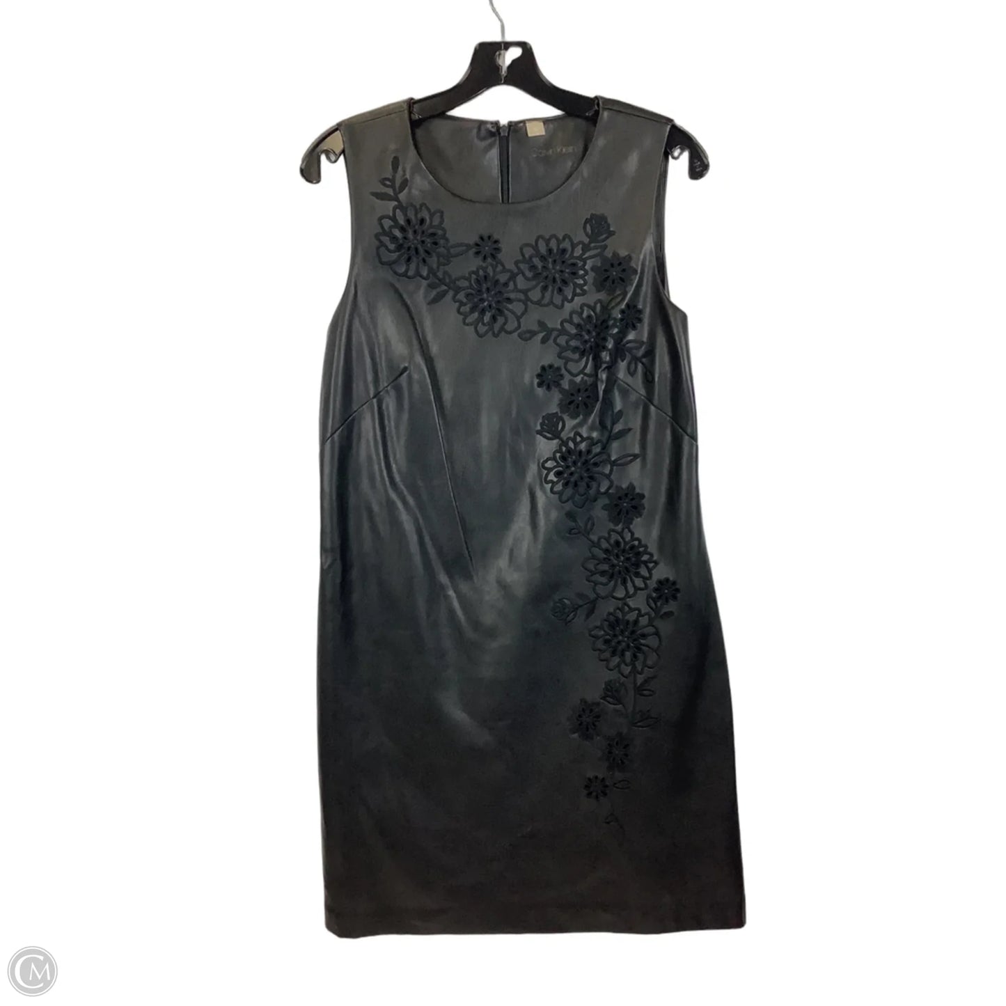 Dress Work By Calvin Klein In Black, Size: 10
