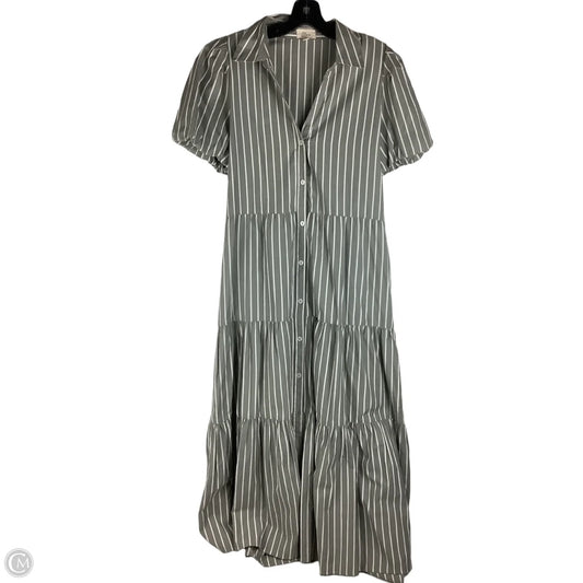 Dress Casual Maxi By Elan In Grey, Size: M