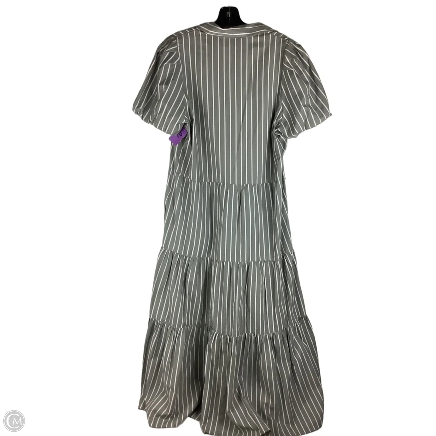 Dress Casual Maxi By Elan In Grey, Size: M
