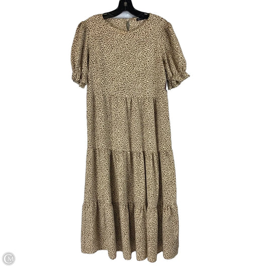 Dress Casual Maxi By Prettygarden In Animal Print, Size: S