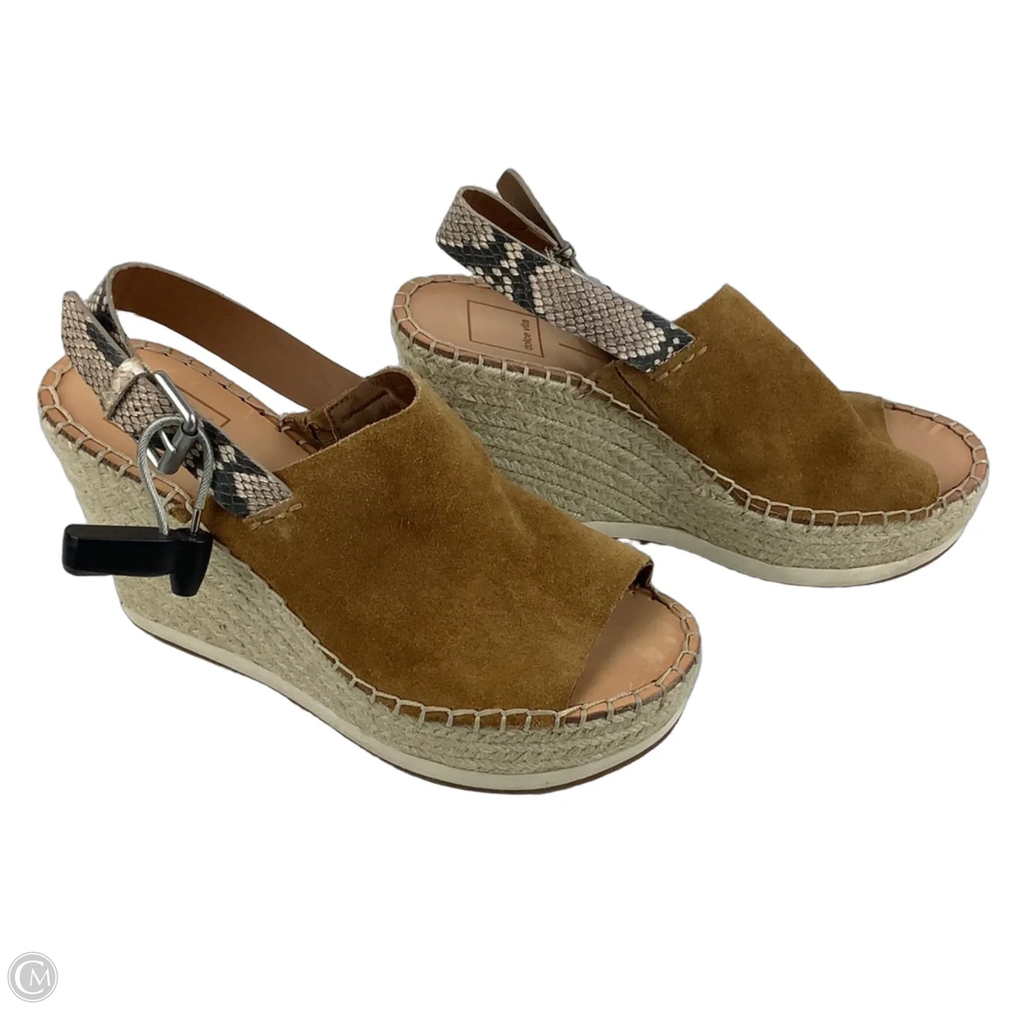 Shoes Heels Wedge By Dolce Vita In Tan, Size: 8