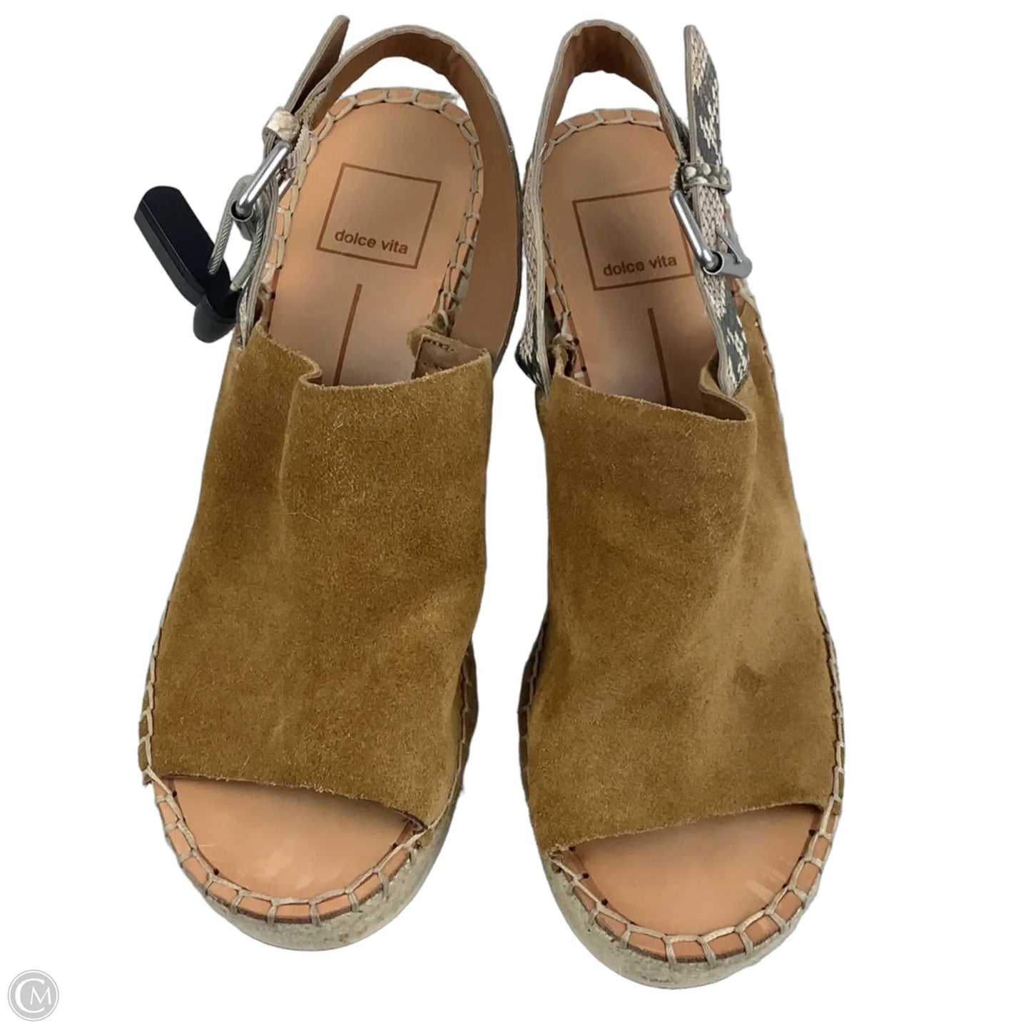 Shoes Heels Wedge By Dolce Vita In Tan, Size: 8