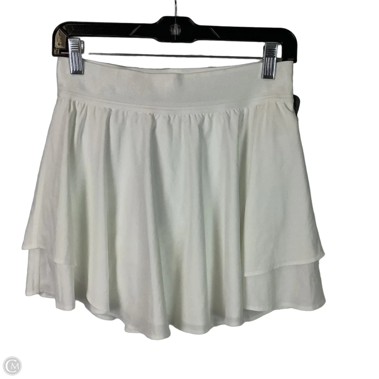 Athletic Skort By Lululemon In White, Size: 6