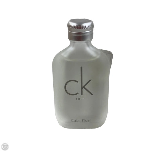 Fragrance By Calvin Klein, Size: Small/ 0.5 fl oz.