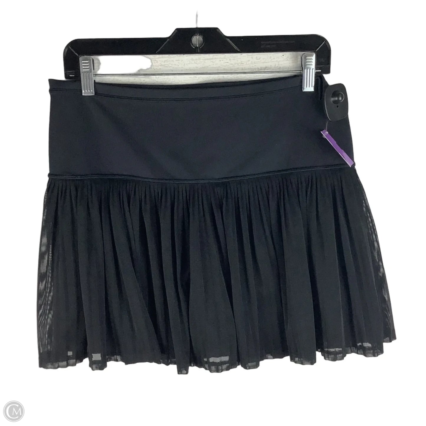 Athletic Skort By Athleta In Black, Size: M
