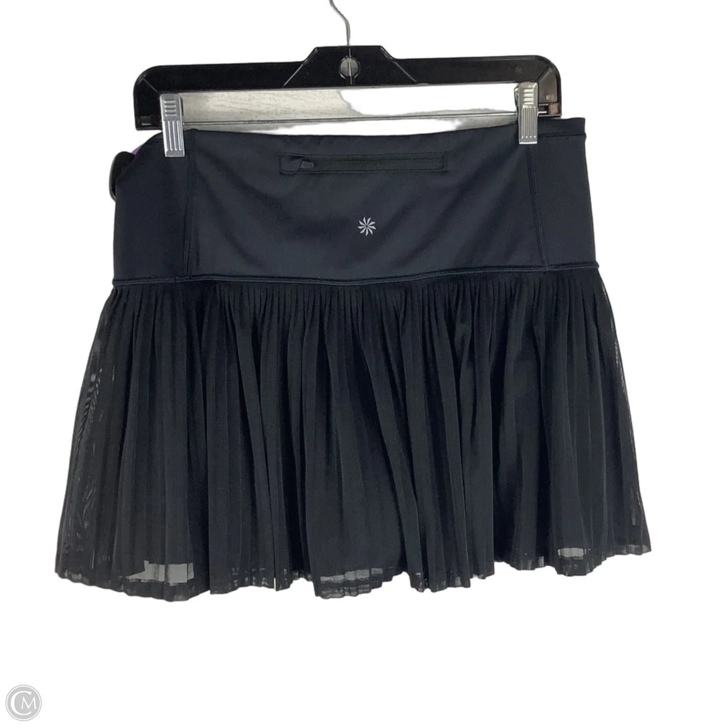 Athletic Skort By Athleta In Black, Size: M