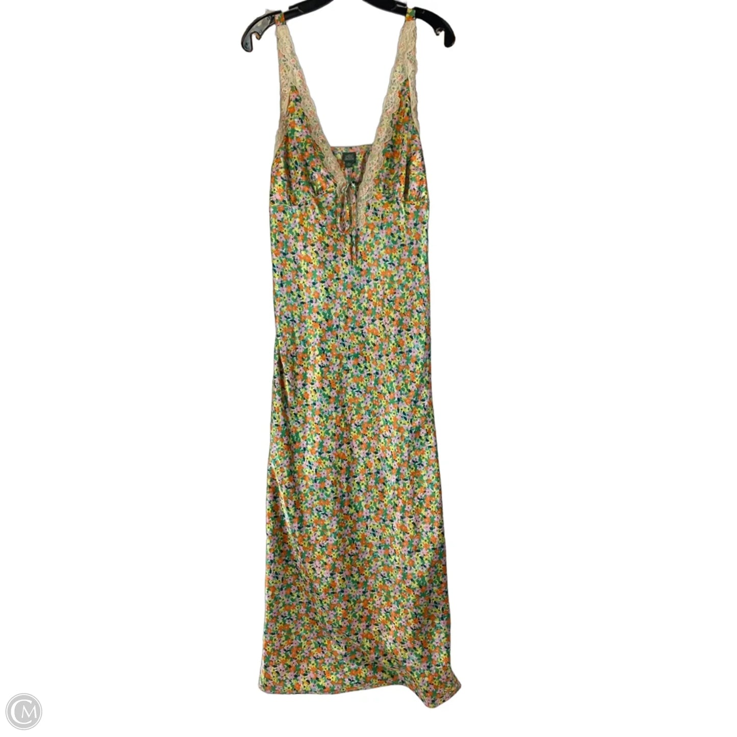 Dress Casual Maxi By Wild Fable In Floral Print, Size: M
