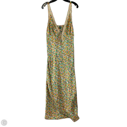 Dress Casual Maxi By Wild Fable In Floral Print, Size: M