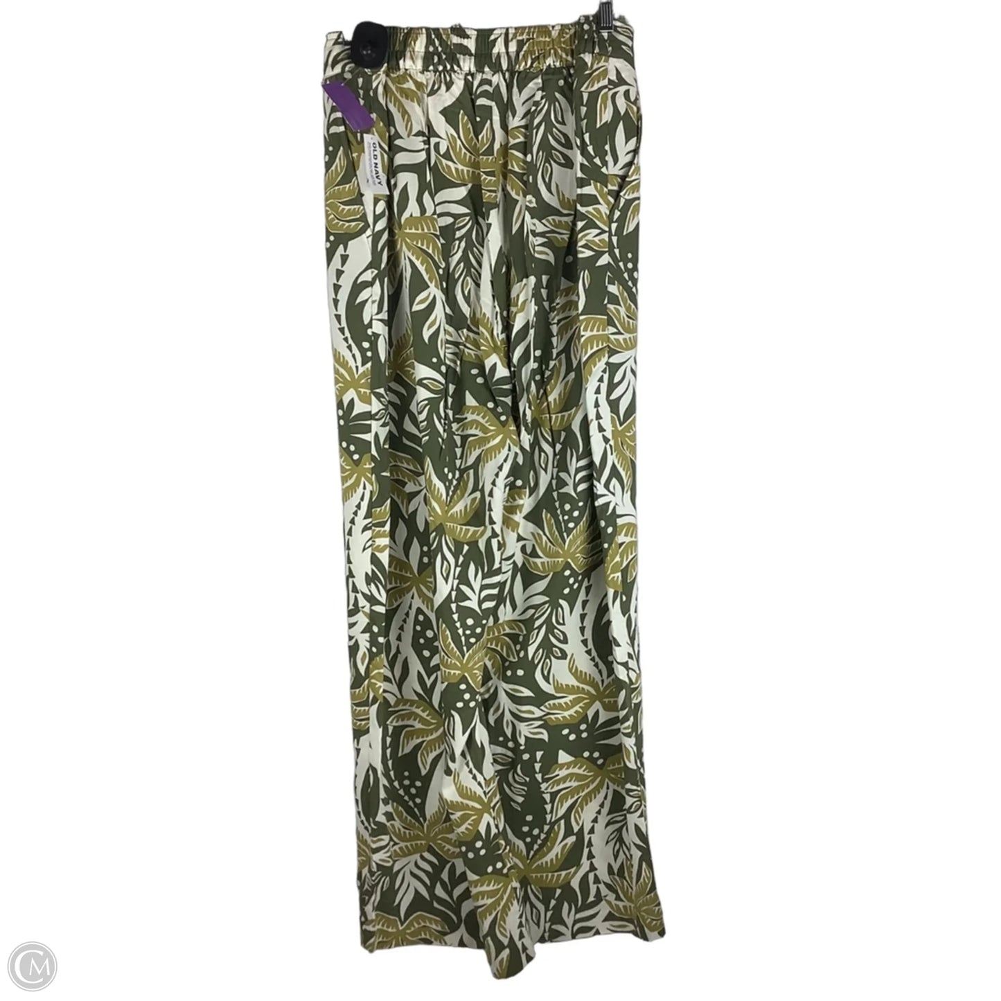 Pants Wide Leg By Old Navy In Green, Size: Xl