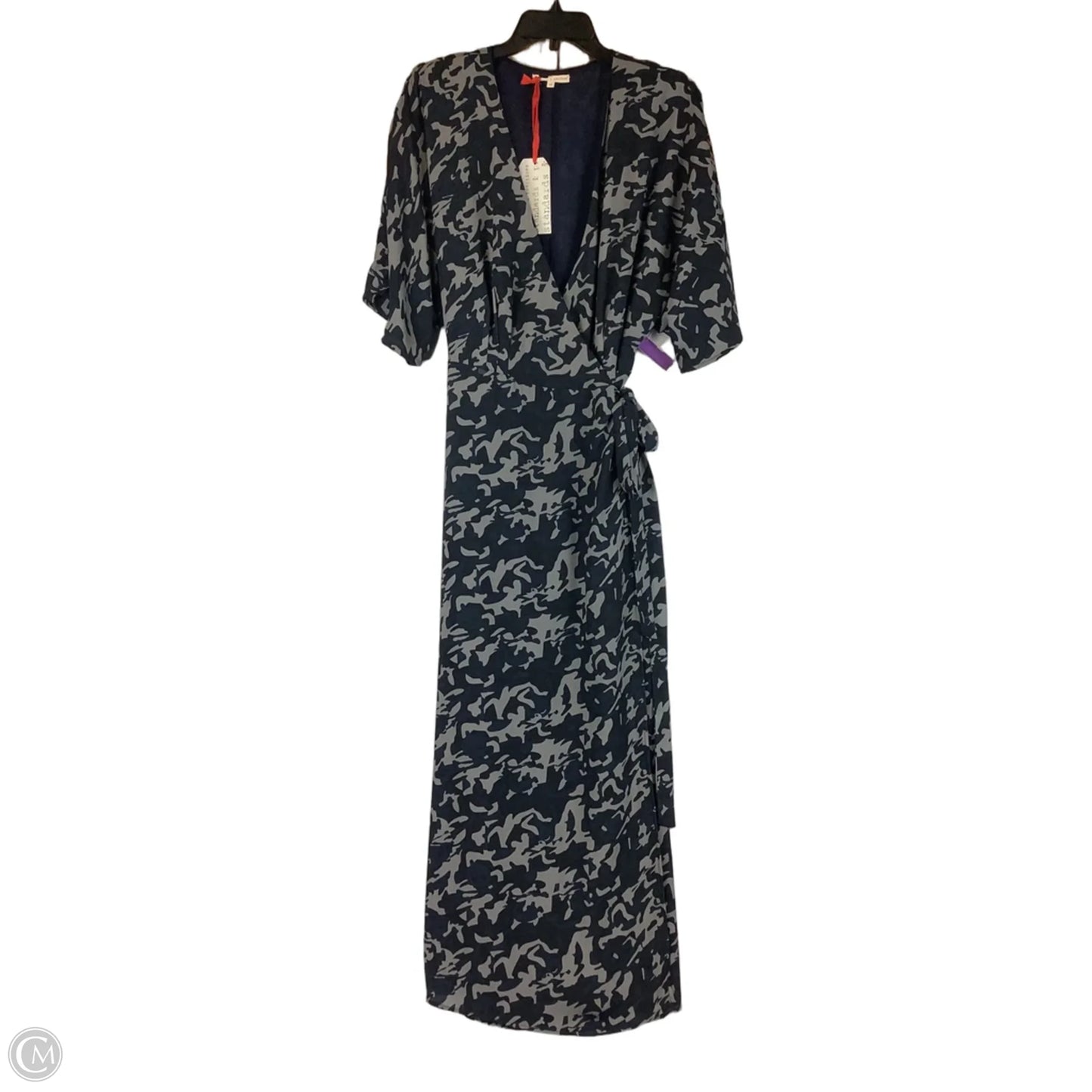 Dress Casual Maxi By Cmc In Navy, Size: Xl