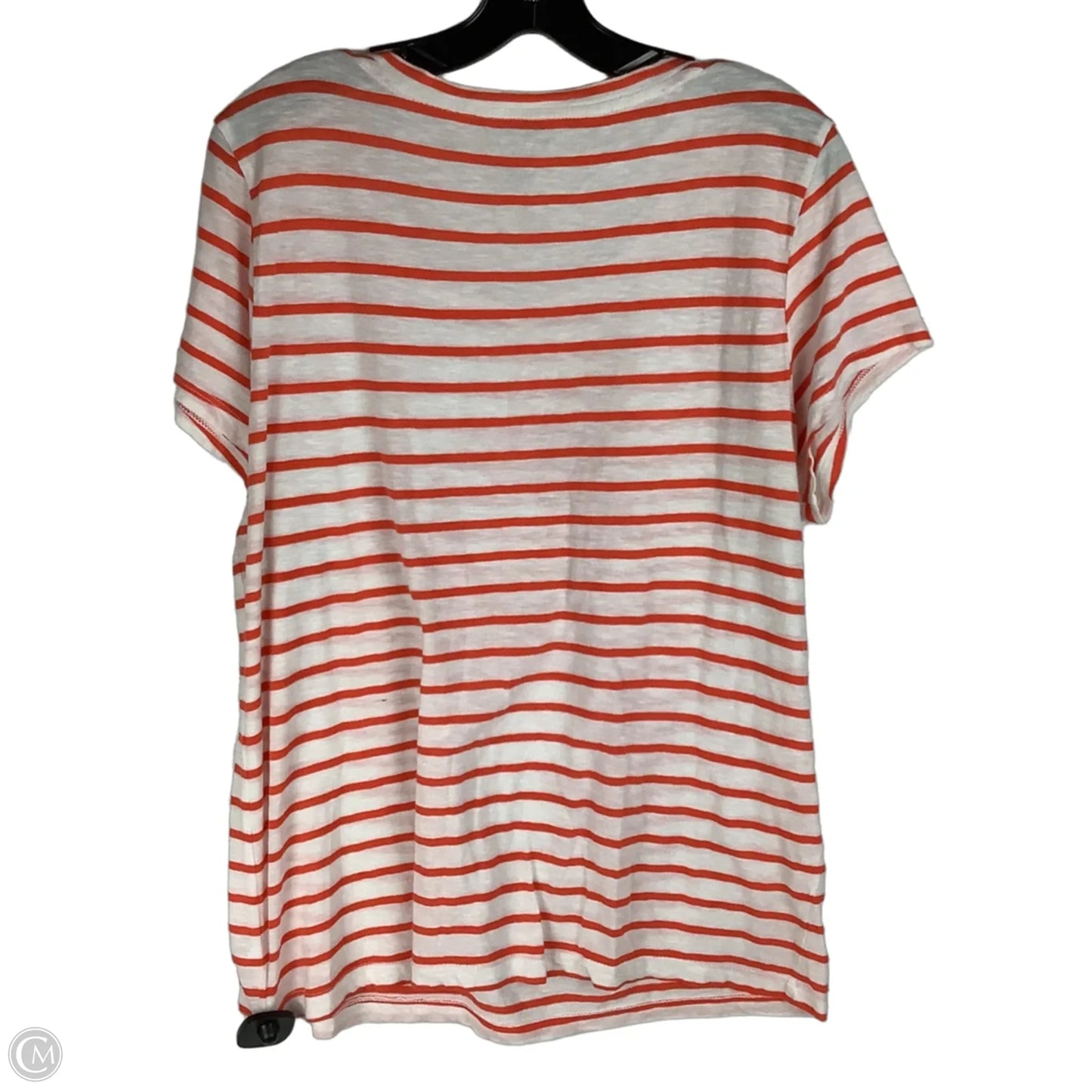 Top Short Sleeve By Crown And Ivy In Orange, Size: Xl