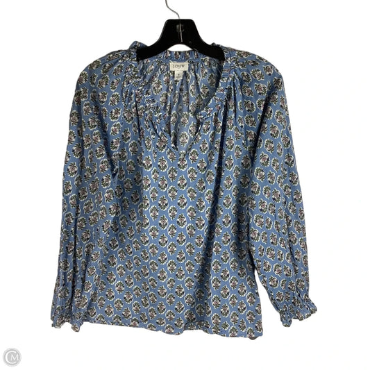Top Sleeveless By J. Crew In Blue, Size: S