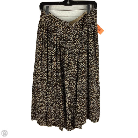 Skirt Maxi By J. Crew In Animal Print, Size: 12